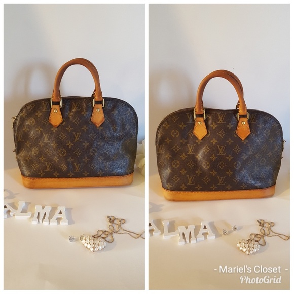 Authentic Louis Vuitton Alma Handbag - Picture 7 of 8